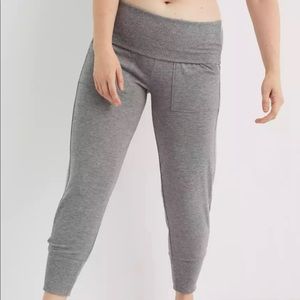 Aerie Softest Sleep Plush Foldover Jogger